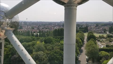 The Atomium Brussels Belgium July 2018