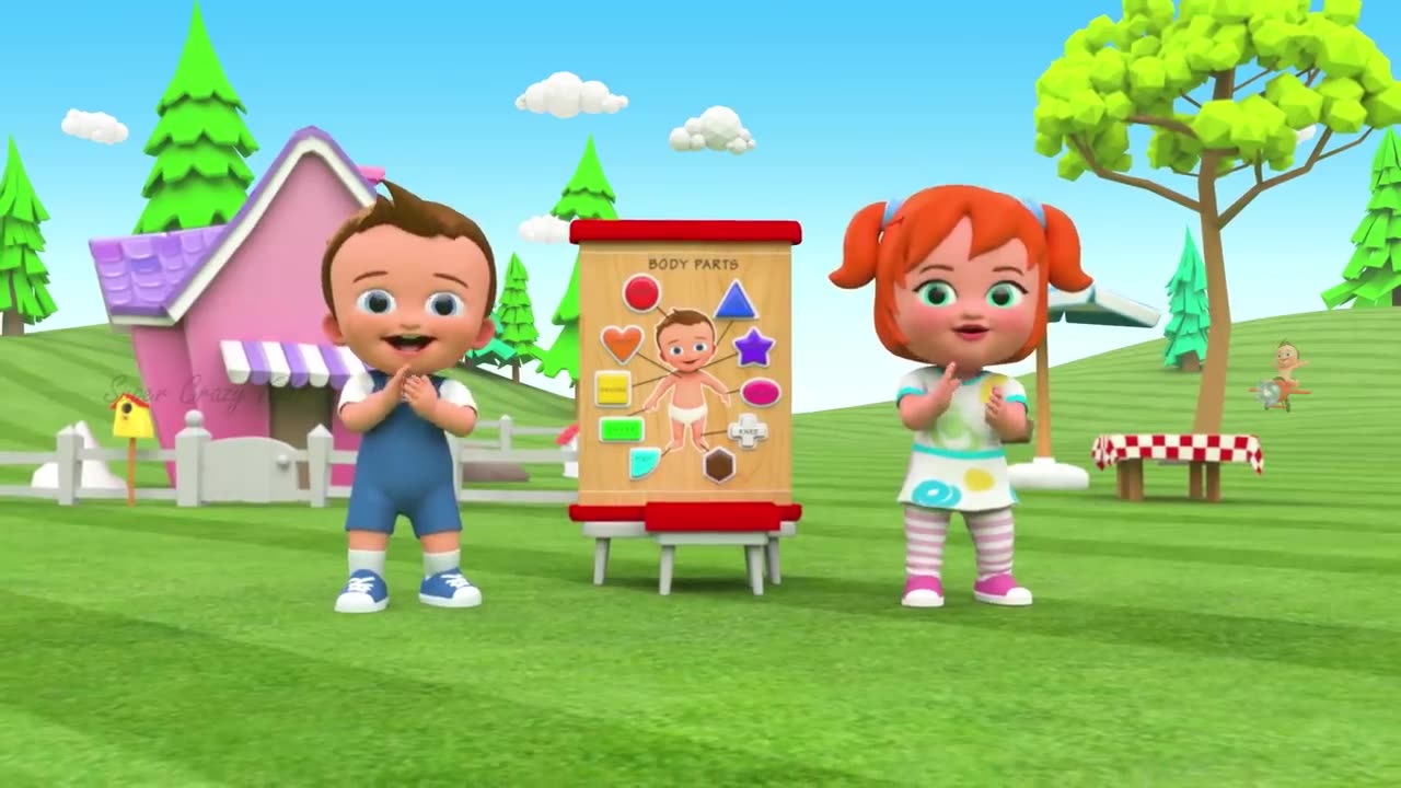 Juice Dispenser Machine Toy Set | Elephant and Babies Fun Learning Fruit Names For Children Kids 3D