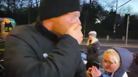 The coffee went Flying. Unbelievable Reaction. Bushman Prank