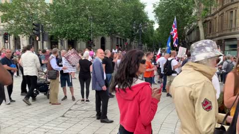 Anti Lockdown Protest London 26th of June (also removed from YouTube)