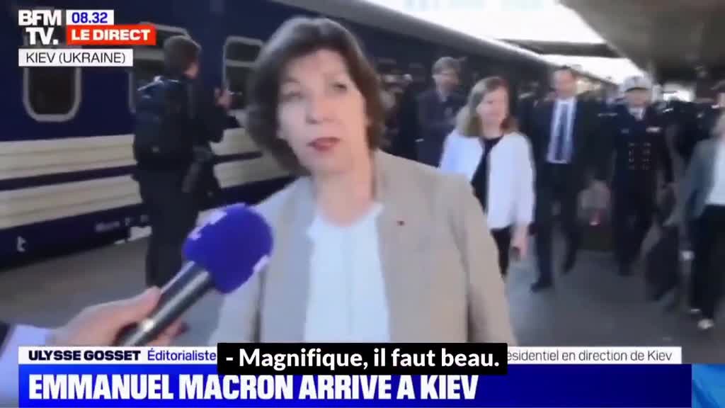 La macronie à Kiev