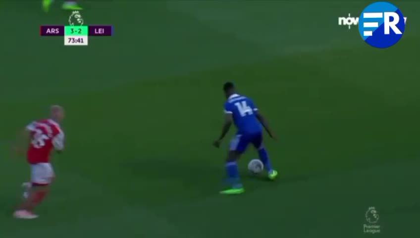 Kelechi Iheanacho first assist of the season
