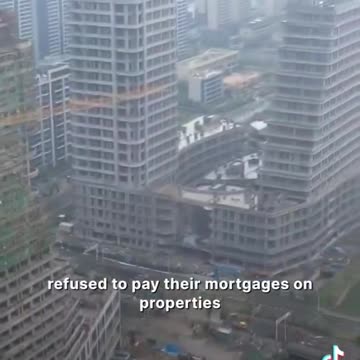 China's local economy relies on real estate and it's in trouble.