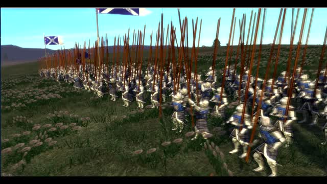 Medieval 2 Total War Scotland vs England - "Braveheart" - Machinima