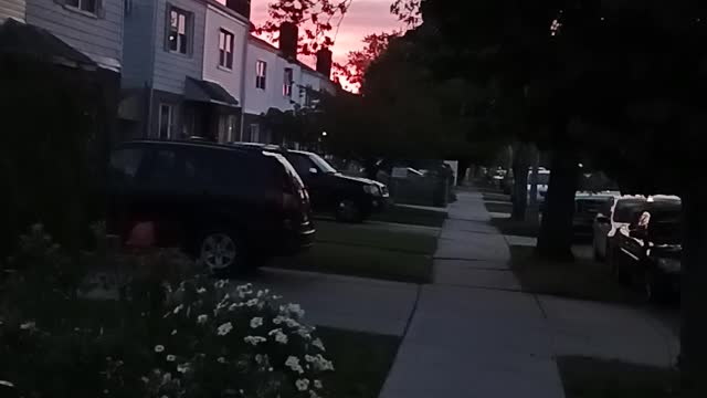 Beautiful sunset