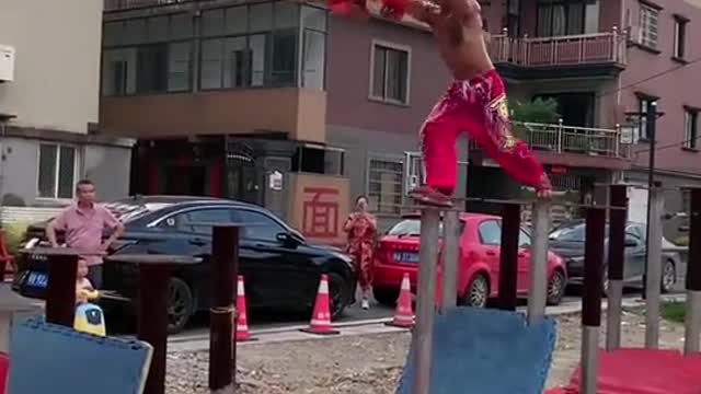 Chinese Kung Fu-Lion Dance