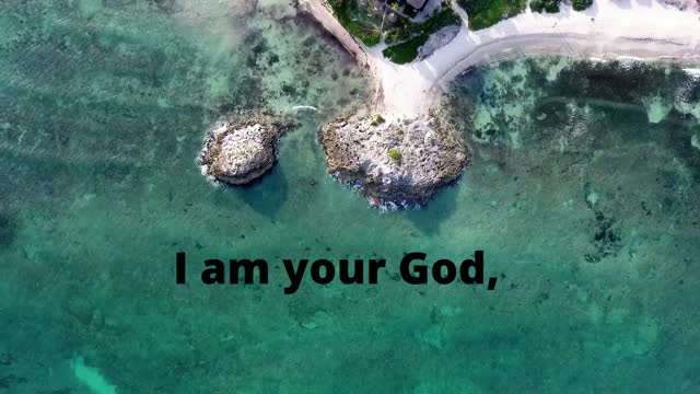 I am your God,