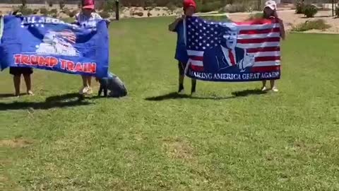 My children are raised RIGHT... TRUMP Train 🇺🇸