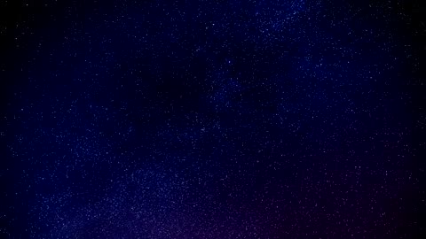 Shooting star in a night sky