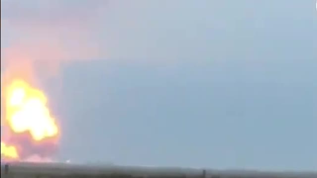 Large ammunition depot in Crimea exploding after Ukrainian attack 16 08 2022