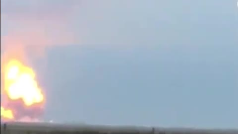 Large ammunition depot in Crimea exploding after Ukrainian attack 16 08 2022