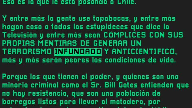 ¿Por qué se están ensañando con Chile si se sometió a todas sus mentiras globales?