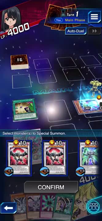 Yu-Gi-Oh! Duel Links - Synchro Summoning With Malefic Parallel Gear Gameplay