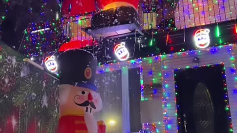 Newyork city in Christmas celebration.