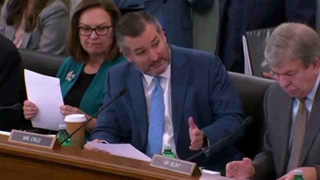 "At the EXACT Same Time..." - Ted. Cruz EXPOSES Biden's FCC Nominee