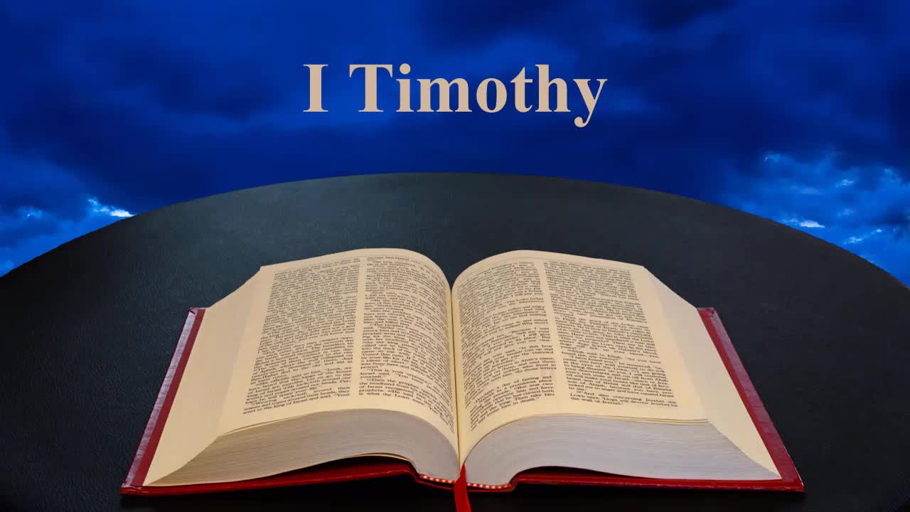 Book of 1 Timothy Chapters 1-6 | English Audio Bible KJV