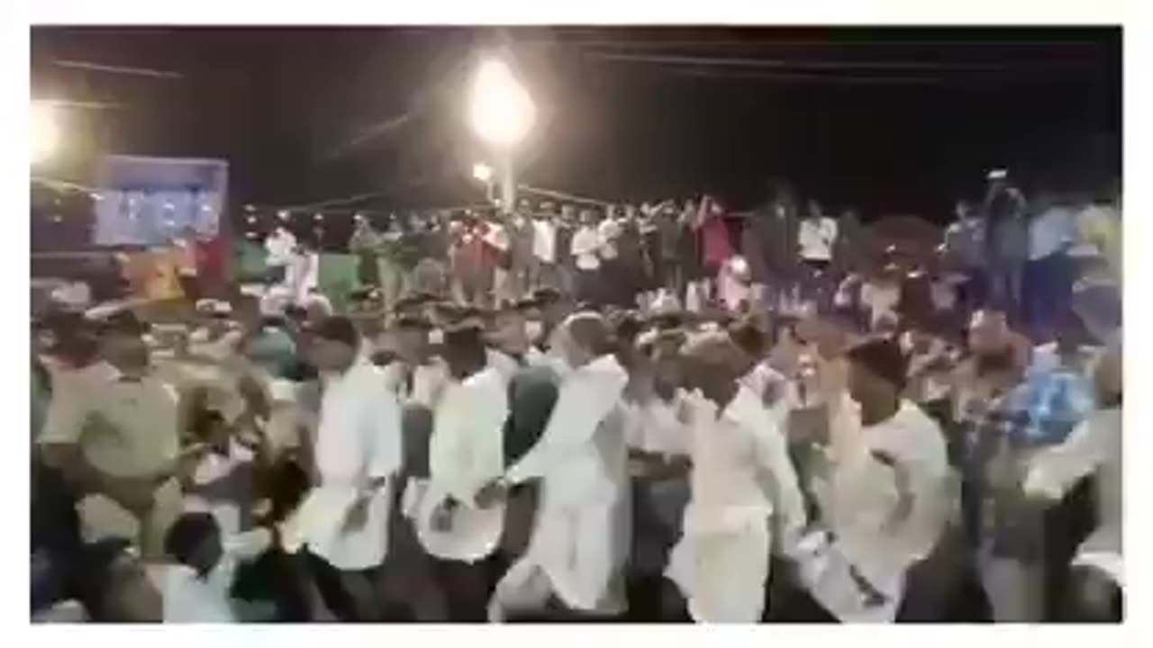 Old age people dance in India