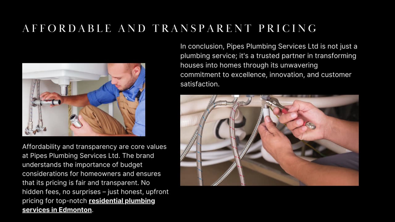 Residential Plumbing Team in Edmonton | Pipes Plumbing Services Ltd