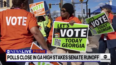 POLLSCLOSE IN GA HIGH STAKES