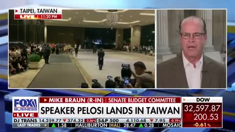 Pelosi making a statement in Taiwan: GOP senator