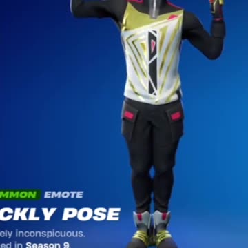 Prickly Pose: last seen…