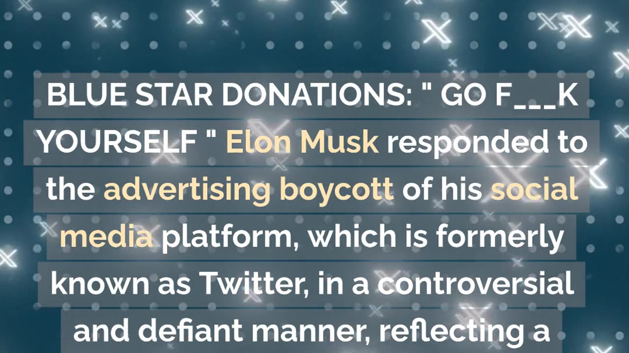 BLUE STAR DONATIONS: GO F____K YOURSELF