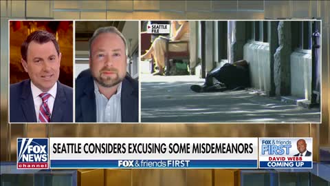 Ari Hoffman on Fox & Friends discussing Seattle decriminalizing crime