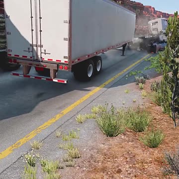 Realistic Highway Car Crashes