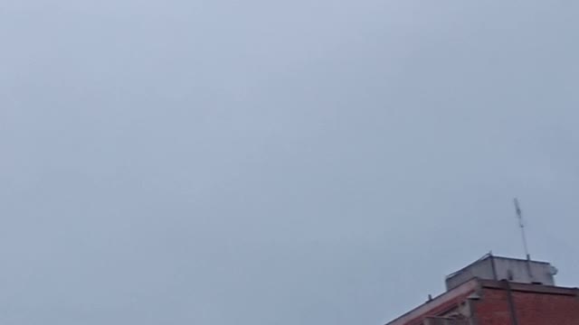 Barcelona sky footage 3/16/2022