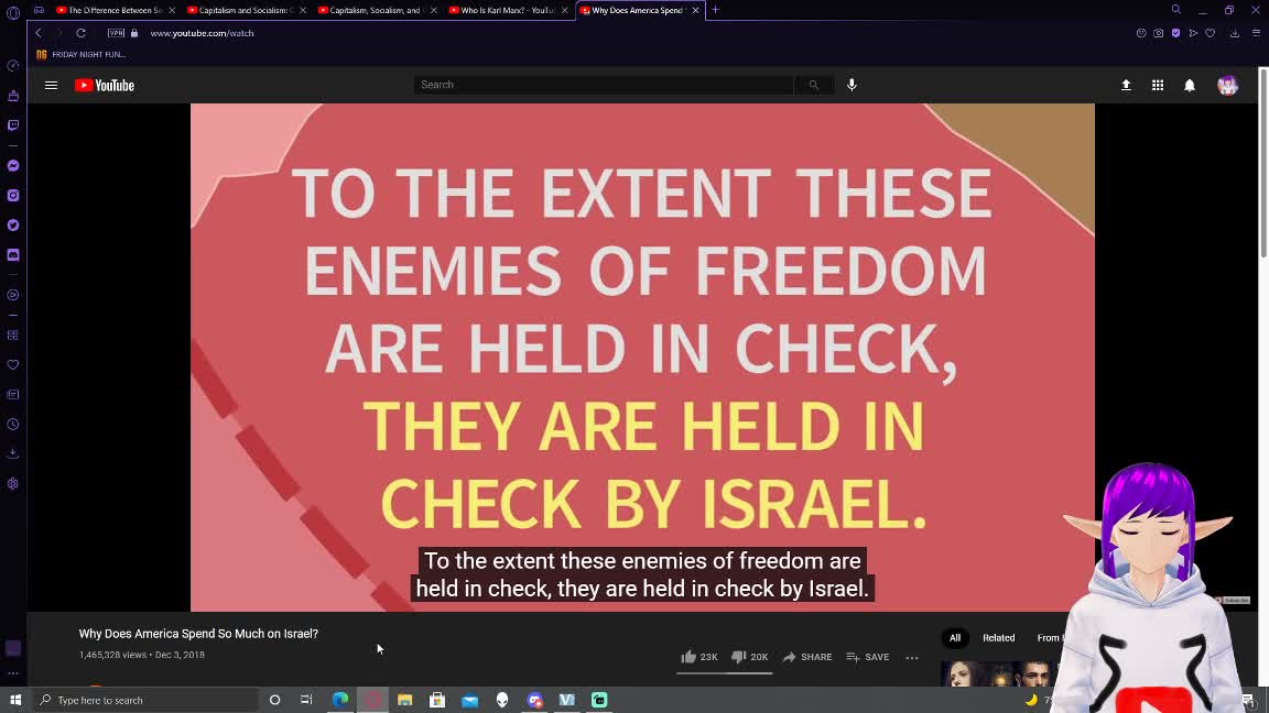 Why we spend so much on israel i guess