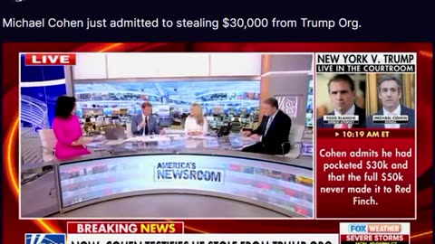 Michael Cohen just admitted to stealing $30,000 from Trump Org.