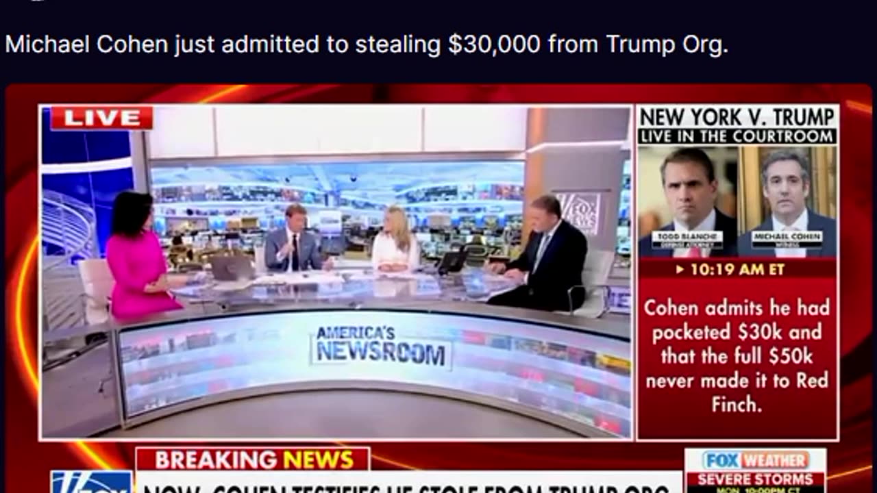 Michael Cohen just admitted to stealing $30,000 from Trump Org.