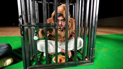 24 hours in mini jail challenge। Will yoserviceu ?