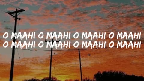 O mahi lo-fi song