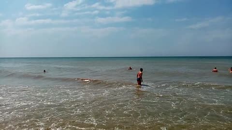 Waves on the Black sea
