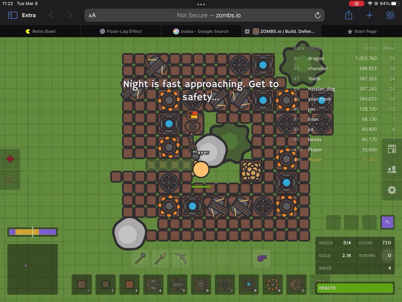 Zomb.IO episode 4: trying to grind mats