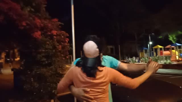 Dançando com a filha