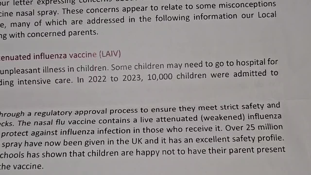 Parents vs school. Vaxs. Do not consent