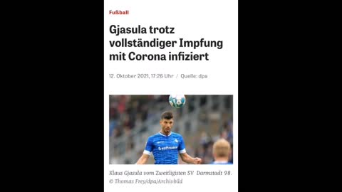 Wenn geimpfte Fußballer große Fresse haben