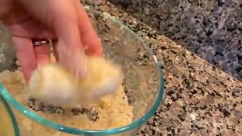 WHEN SHE CUTS IT OPEN!