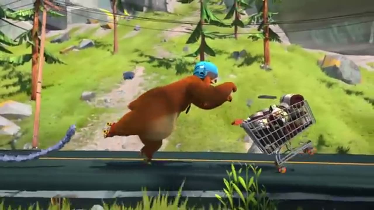 Grizzly and the lemmings