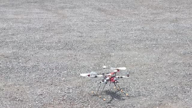 Drone goes out of control
