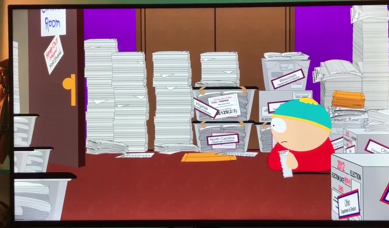 Southpark Exposes Election Fraud