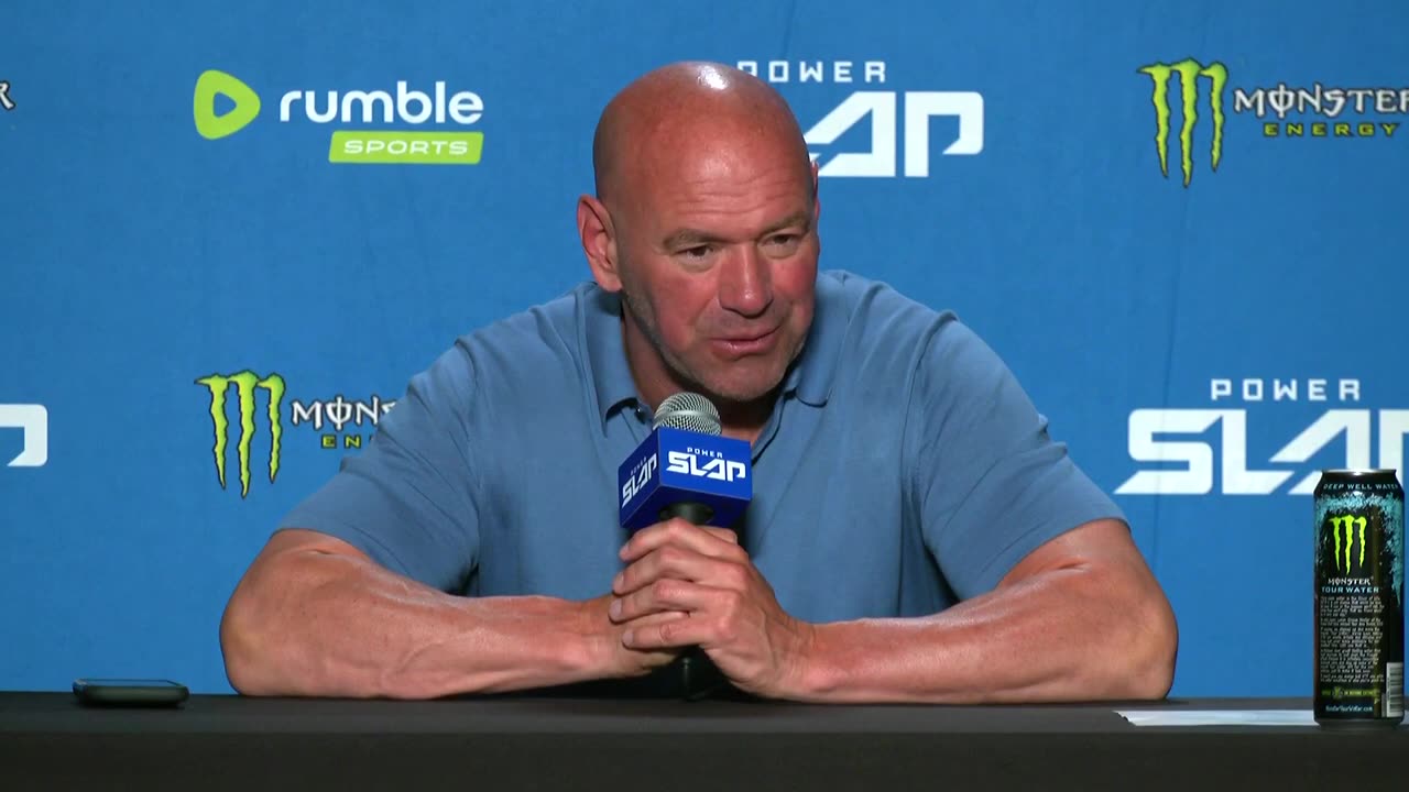 Dana White Post -Match Power Slap Press Conference