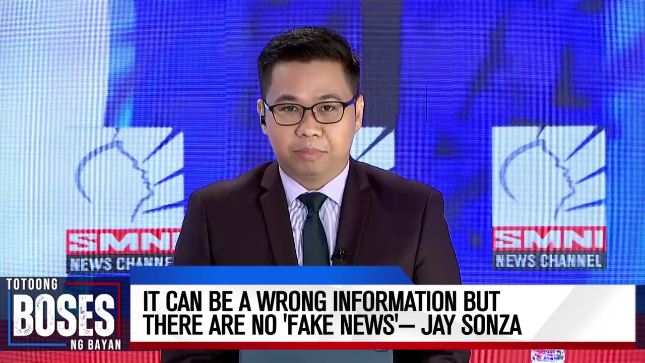 It can be a wrong information but there are no 'fake news'— Jay Sonza