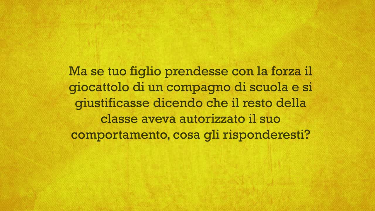 Insegneresti mai la democrazia a tuo figlio?