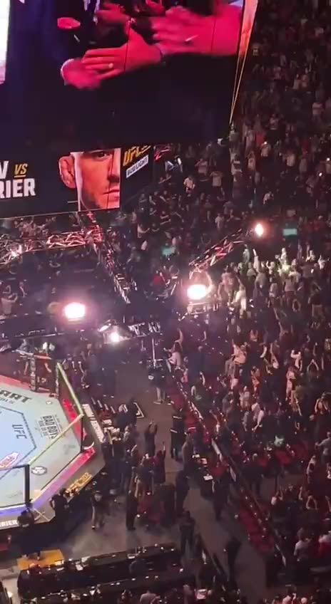 UFC people love President Trump!