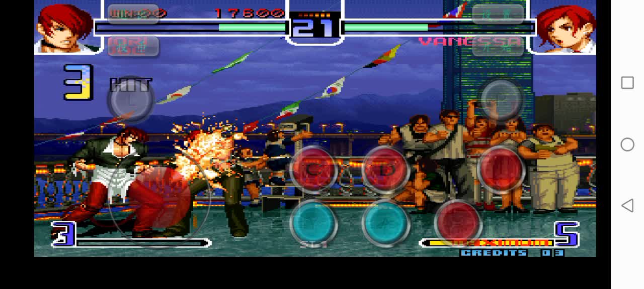 probando the king of fighters 2002magic plus para movil