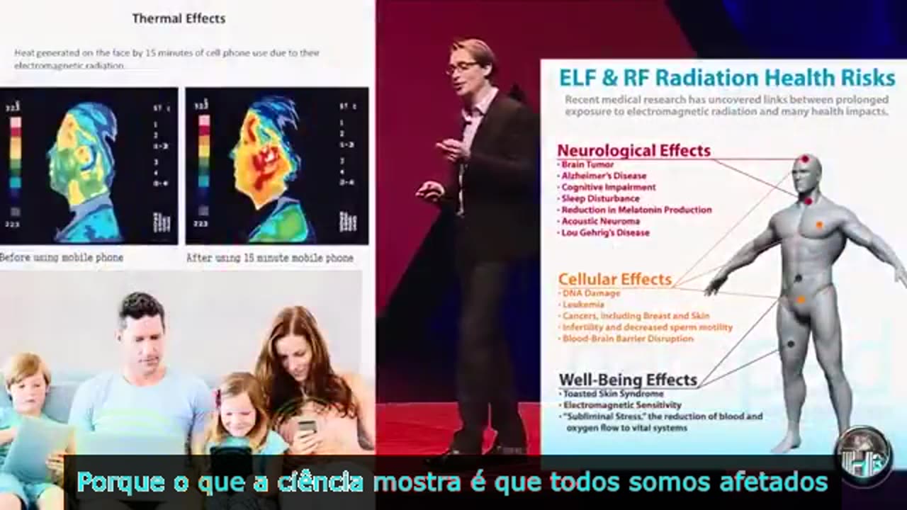 As frequências eletromagnéticas 5G são prejudiciais.
