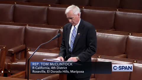 Rep. Tom McClintock (R-CA) - discusses Gov. Newsom dinner inside with No Masks